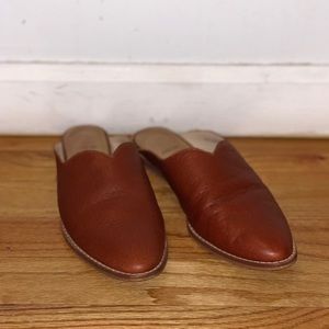dolce vita cognac flat mules